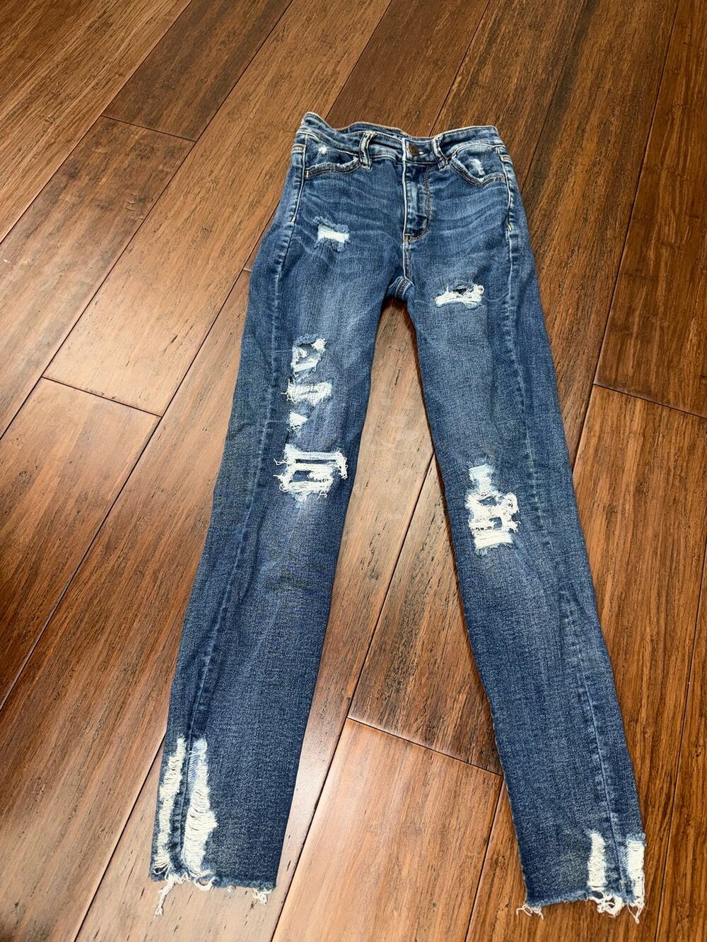 American Eagle Super high rise Stretch Jegging 0